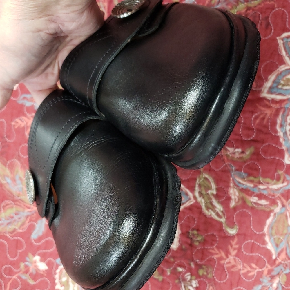 NWOT- Haflinger Charlotte Leather Clog - Picture 7 of 9